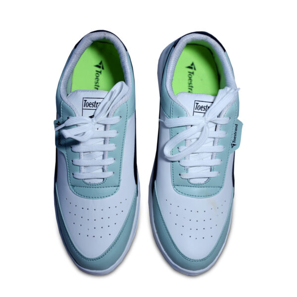 Men's Everyday All Purpose Walking Running Casual Shoes, Men's Lace-Up Sports Running Outdoor Shoes (Mint Green) - Image 6
