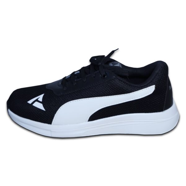 TOESTRAND Sports Shoes for Men, Running,Walking, Gym, and Training Sneaker Lace-Up Shoes for Men's and Boys (Black)