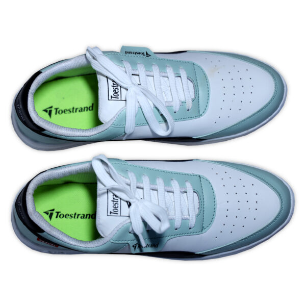 Men's Everyday All Purpose Walking Running Casual Shoes, Men's Lace-Up Sports Running Outdoor Shoes (Mint Green) - Image 5
