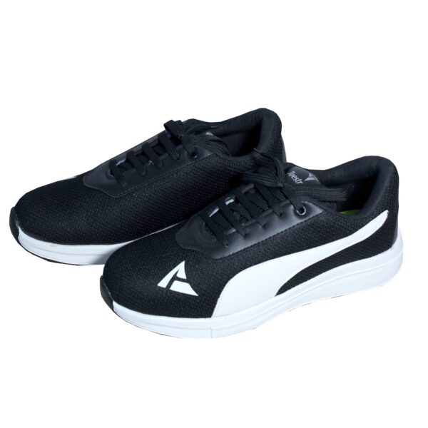 TOESTRAND Sports Shoes for Men, Running,Walking, Gym, and Training Sneaker Lace-Up Shoes for Men's and Boys (Black) - Image 5