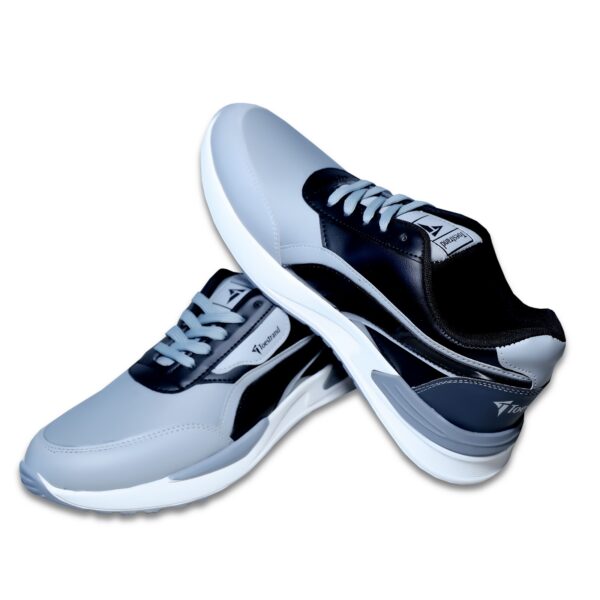 TOESTRAND Men's Casual White Sneaker Shoes with Synthetic Upper, Comfortable Shoes for Boys, Suitable for Office, College, Parties (White) (Pack of 1) - Image 3