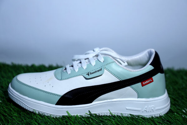 Men's Everyday All Purpose Walking Running Casual Shoes, Men's Lace-Up Sports Running Outdoor Shoes (Mint Green)