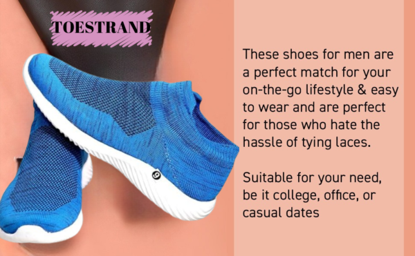TOESTRAND Sports Shoes for Men, Men Causual Shoes, Running Sports Shoes, Comfortable and fit Shoes - Image 7