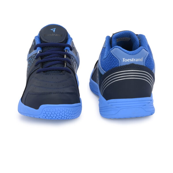 Badminton Squash Table Tennis Volleyball Non-Marking Shoe with Power Cushion (BLUE) - Image 6