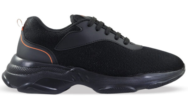 Toestrand Men First Black Sports Running Shoes Running Shoes - Image 3